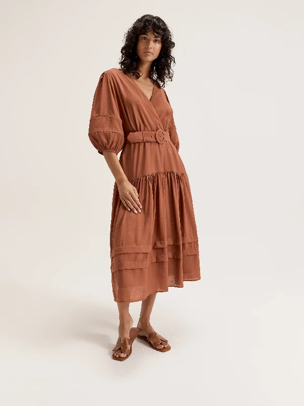 Midi Dresses for Concert Vibes -Corsica Dress