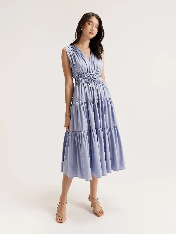 Midi Dresses for Brunch Parties -Puglia Sundress