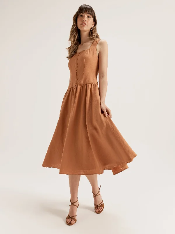 Midi Dresses for Lake Nights -Coralli Midi Dress