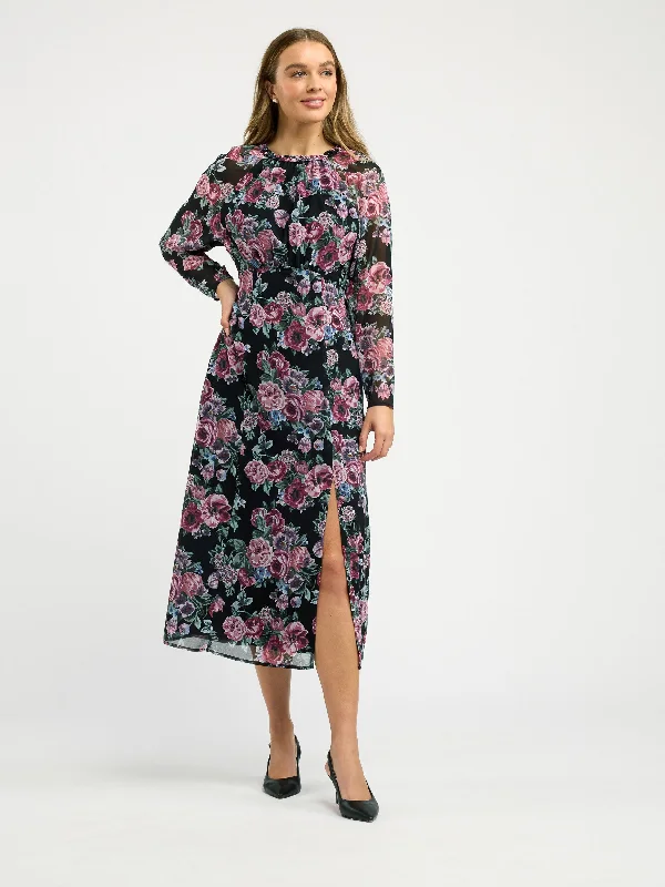 Light-Satin Midi Dresses -Cambridge Midi Dress