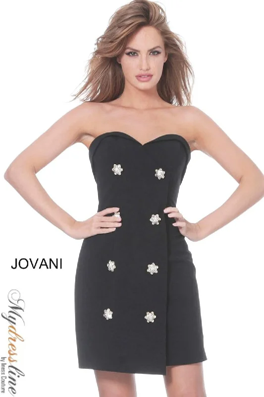 Beach Party Dress for Coastal Vibes -Jovani 00411