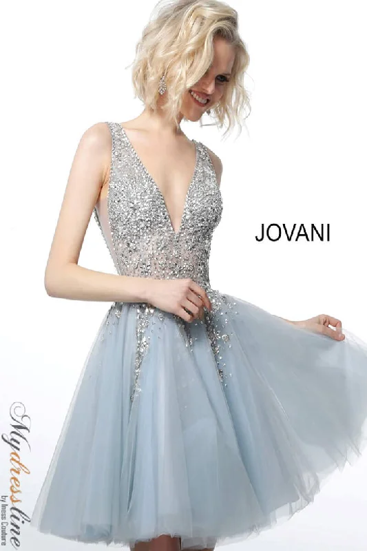 Earth-Tone Party Dress -Jovani 1774