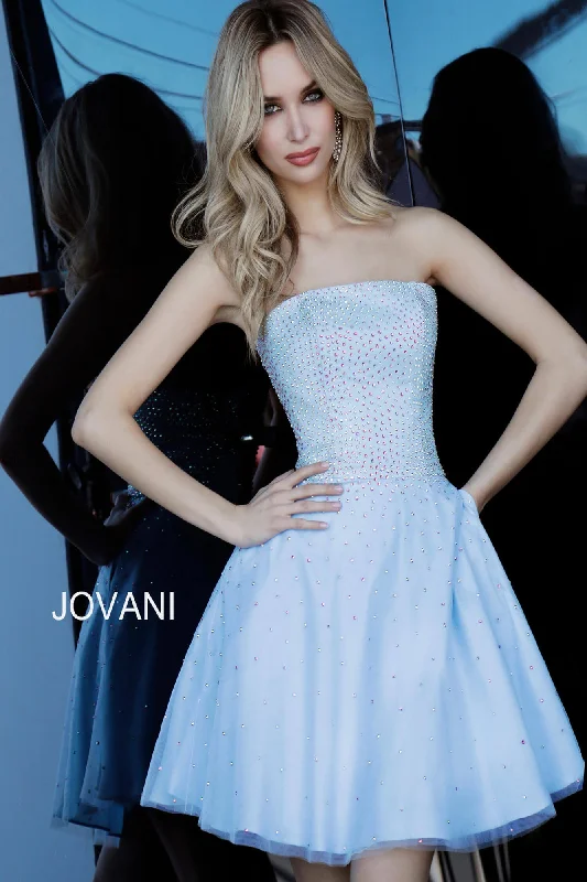 Flowy Party Dress for Ease -Jovani 2830