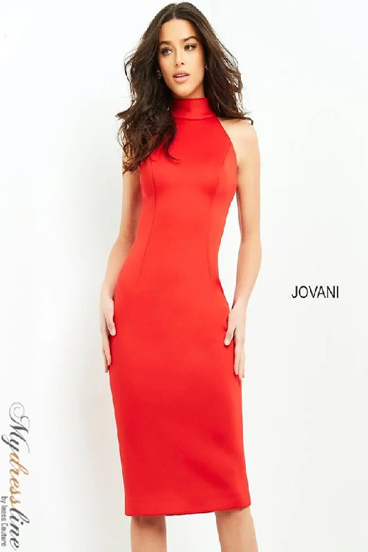 Scoop-Neck Party Dress -Jovani 2890