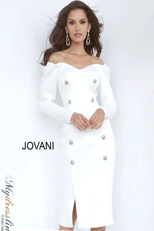 Flared-Edge Party Dress -Jovani 3570