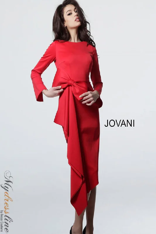 High-Neck-Design Party Dress -Jovani M2694