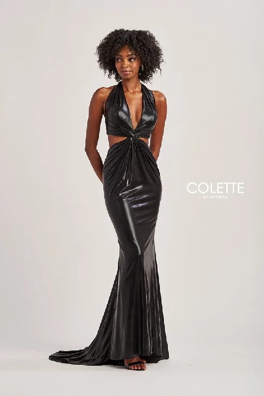 Cross-Back Evening Dress -Colette: CL8505