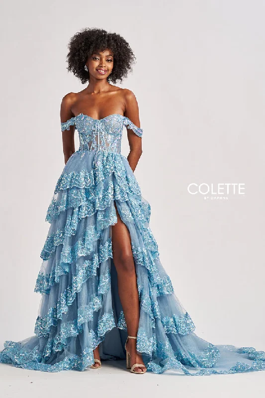 Lace Evening Dress -Colette: CL8690