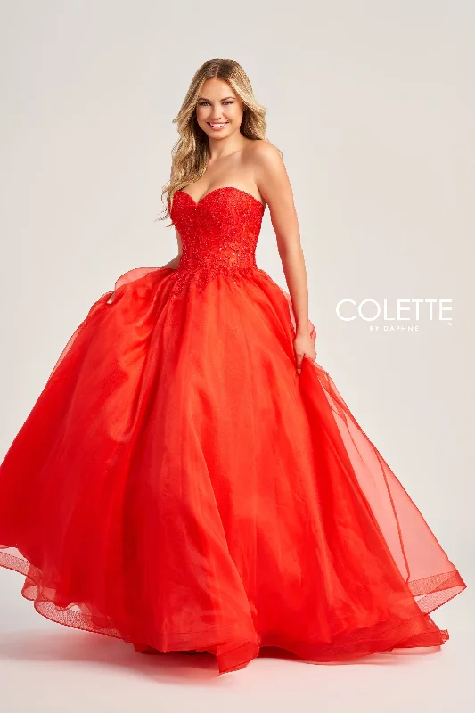 Pleat Evening Dress -Colette: CL5265