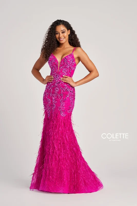 Mesh Evening Dress -Colette: CL5103