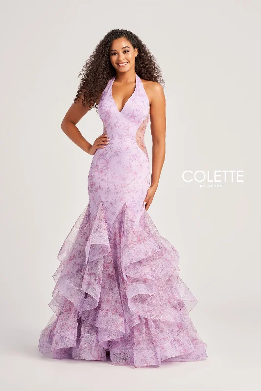 Flounce Evening Dress -Colette: CL5234