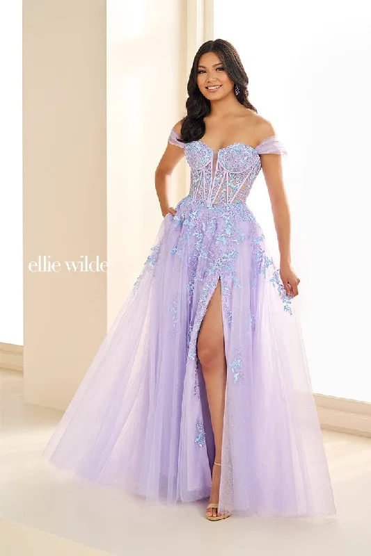 Sunset Evening Dress -Ellie Wilde: EW36217