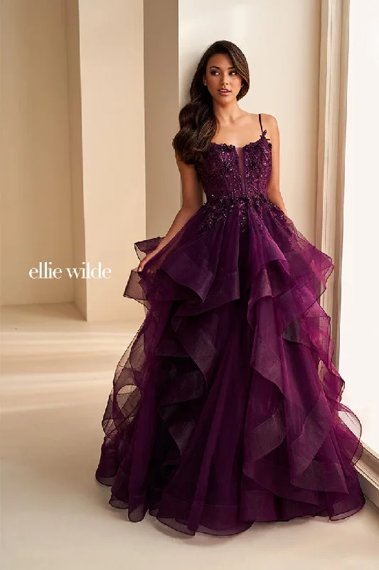 Shower Evening Dress -Ellie Wilde: EW36225