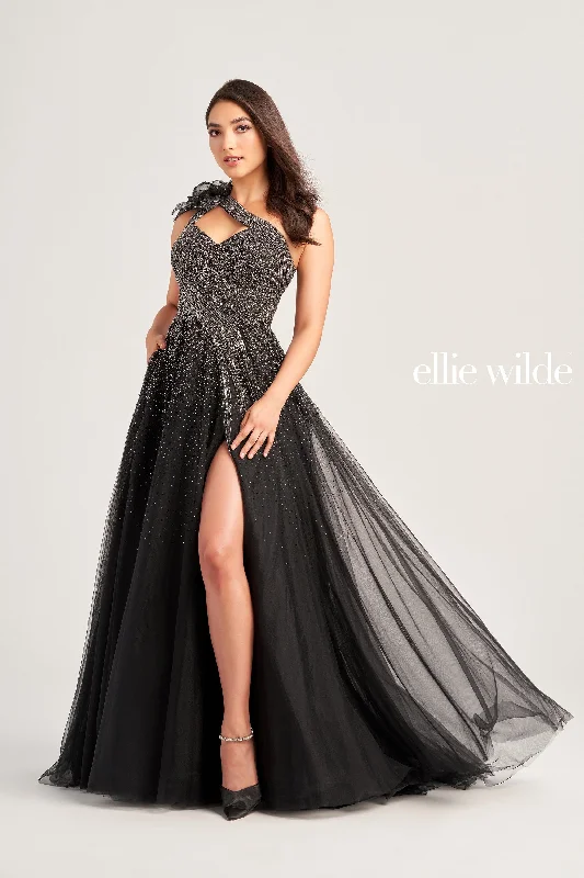 Knit Evening Dress -Ellie Wilde: EW35086