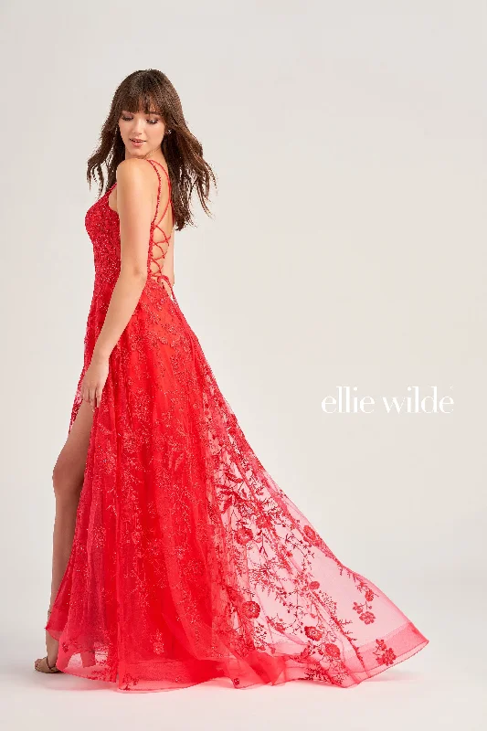 Back Evening Dress -Ellie Wilde: EW35012