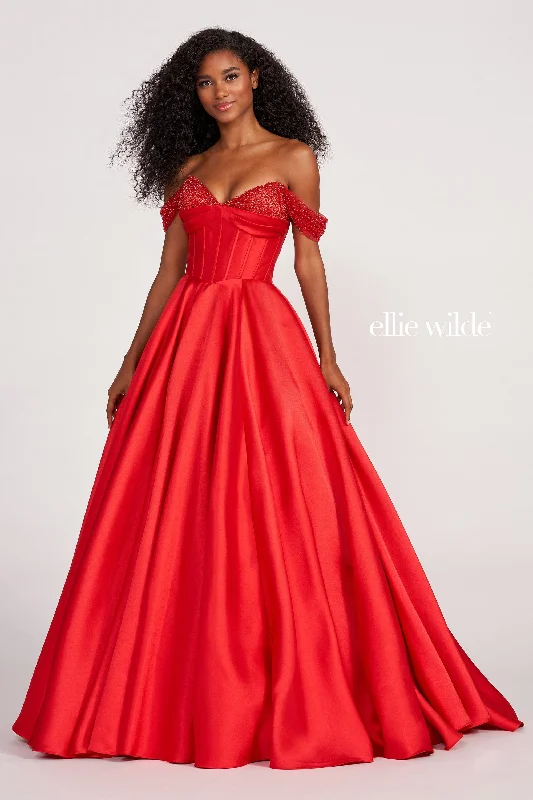 Bow Evening Dress -Ellie Wilde: EW34118