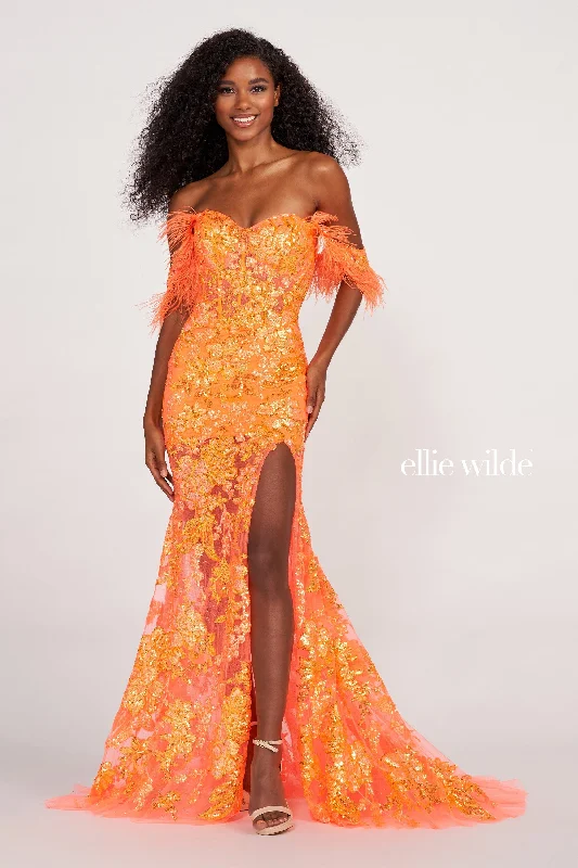 Fringe Evening Dress -Ellie Wilde: EW34034