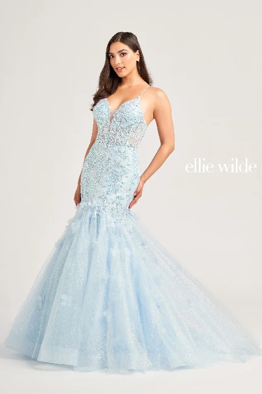 Pattern Evening Dress -Ellie Wilde: EW35080