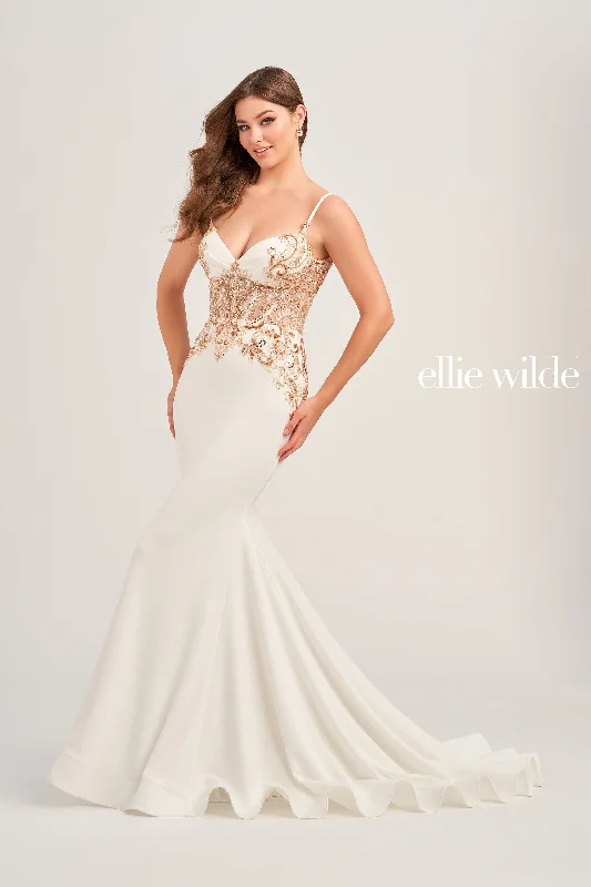 Silk Evening Dress -Ellie Wilde: EW35078