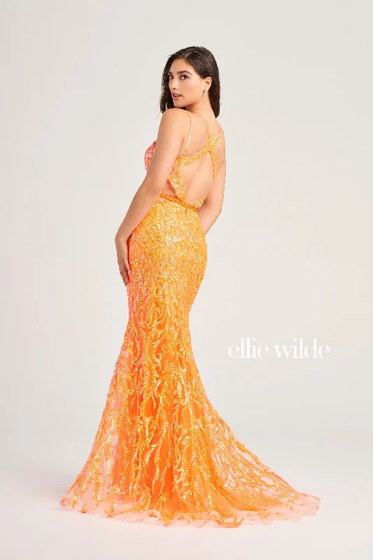 Flare Evening Dress -Ellie Wilde: EW35007