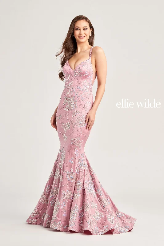 Velvet Evening Dress -Ellie Wilde: EW35083