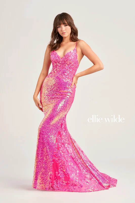 Red Evening Dress for Elegance -Ellie Wilde: EW35202