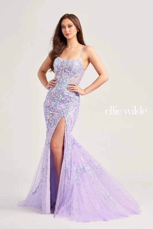 Glitter Evening Dress -Ellie Wilde: EW35057