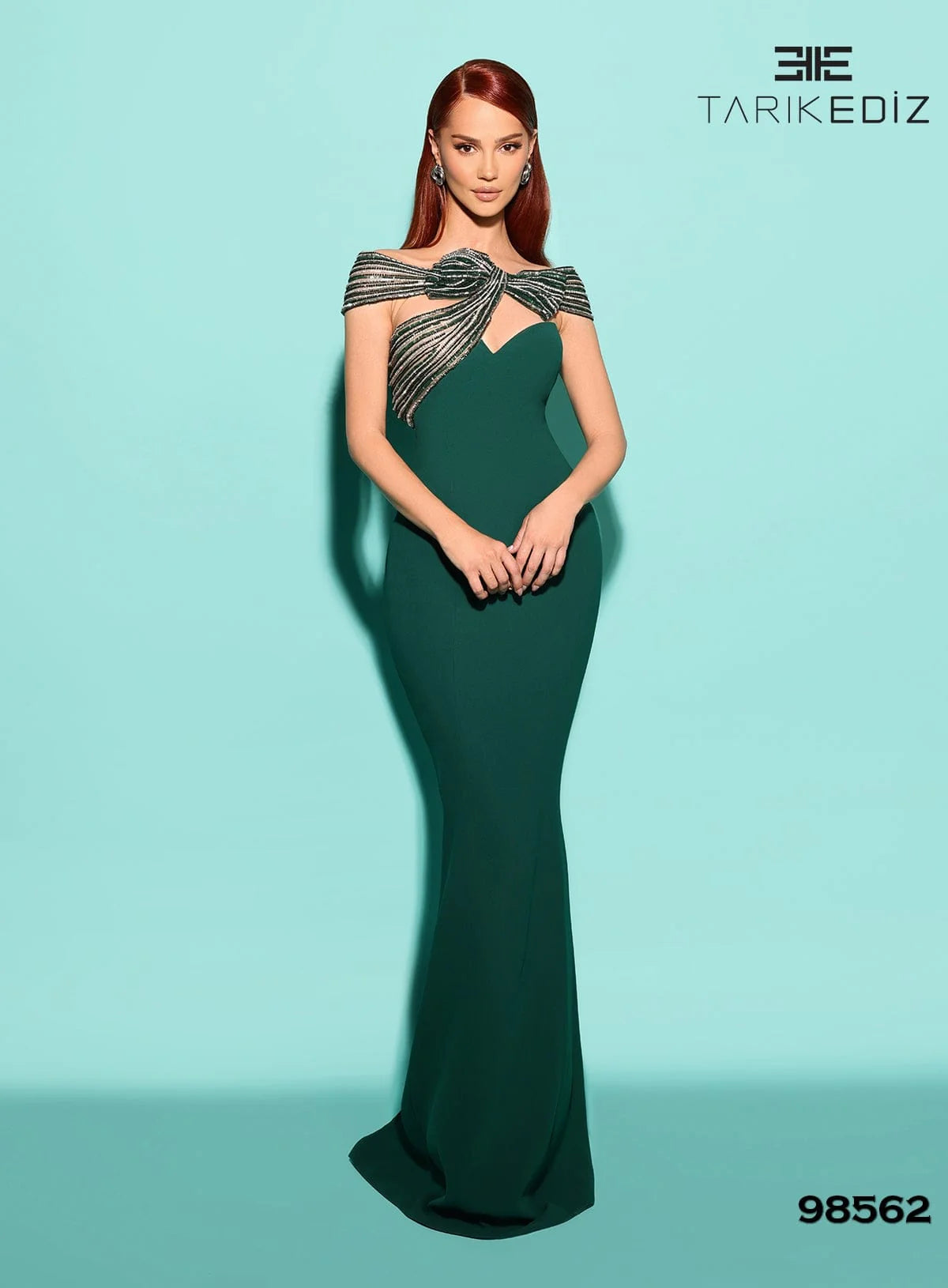 Relax Evening Dress -Tarik Ediz: 98562 Mindy (Clearance)