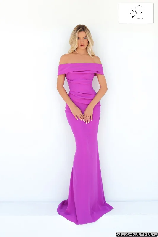 Mesh Evening Dress -Tarik Ediz (R2G): 51155 (Clearance)