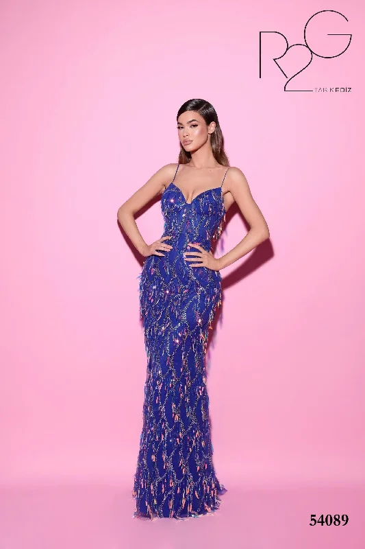 Twist Evening Dress -Tarik Ediz (R2G): 54089