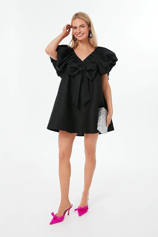 Mini Dresses for Travel Fun -Black Brooke Mini Dress