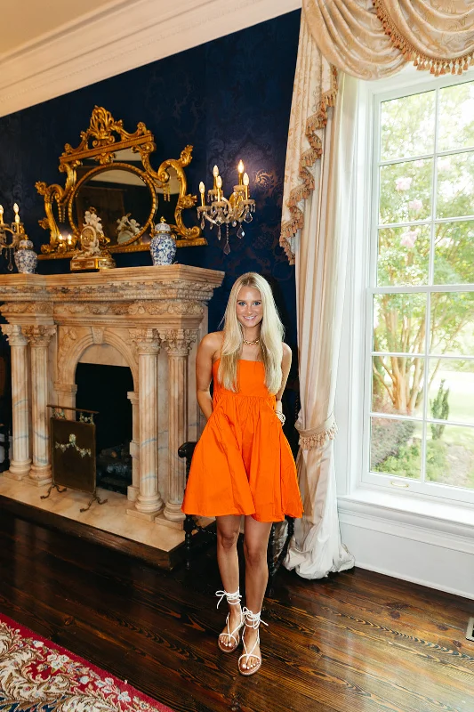 Mini Dresses for Charity Events -In Real Life Mini Dress - Sunkist